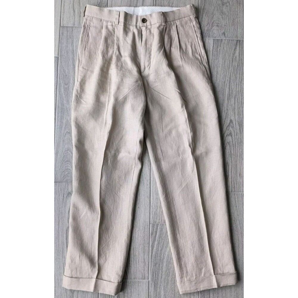 Brooks Brothers Men's Dress Pants in Light Tan